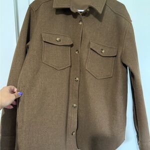 Dip heavy layering shirt jacket